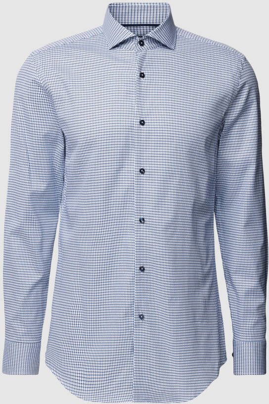Boss Slim fit zakelijk overhemd met all-over motief