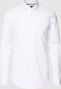 Boss Slim fit zakelijk overhemd met stretch model 'Hank Hai'