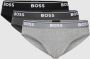 Hugo Boss 3-Pack Katoenen Briefs met Logotailleband Multicolor Heren - Thumbnail 1