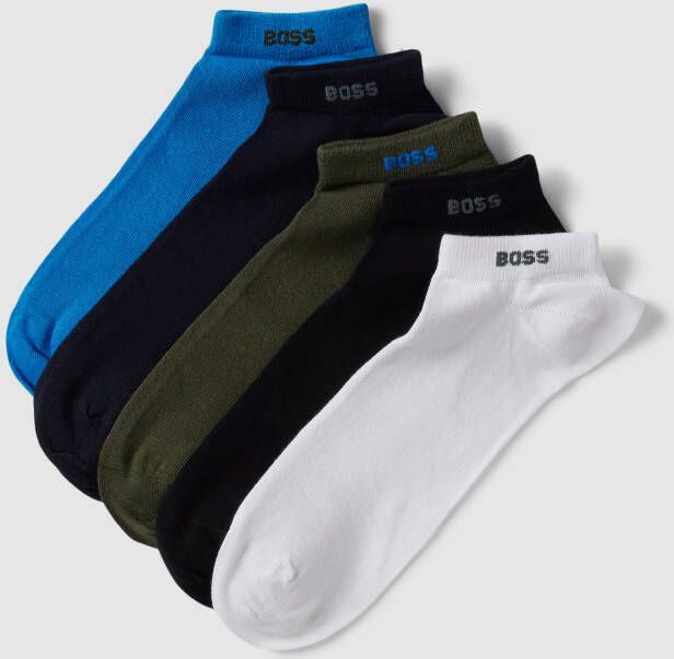 Boss Sokken met labelprint in een set van 5 paar