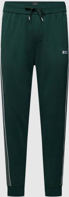 Boss Sweatpants met labelprint model 'Tracksuit Pants'