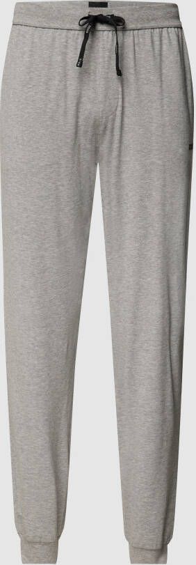 Boss Sweatpants met labelstitching model 'Mix&Match Pants'