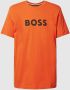 Boss T-shirt met labelprint - Thumbnail 1