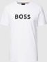 Boss T-shirt met labelprint model 'Basic Logo' - Thumbnail 2