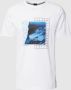 Boss T-shirt met labelprint model 'Tiburt' - Thumbnail 1