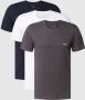 Boss T-shirt met labelstitching in een set van 3 stuks model 'Classic' - Thumbnail 1