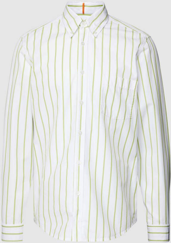 Boss Zakelijk overhemd met structuurmotief model 'Joe'