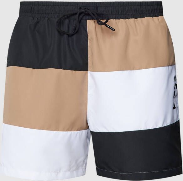 Boss Zwembroek met colour-blocking-design model 'Court' - Foto 1