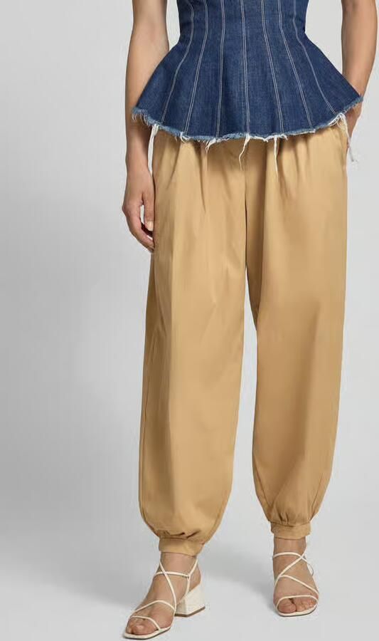BRAX Barrel leg broek van katoenmix model 'MABEL' - Foto 3