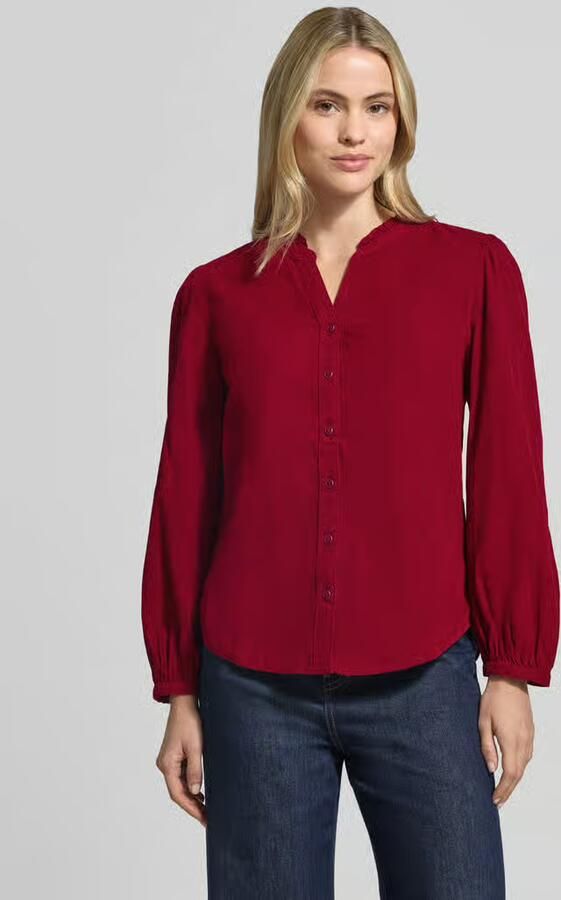 BRAX blouse met lange mouwen van puur katoen model 'VIOLET' - Foto 2