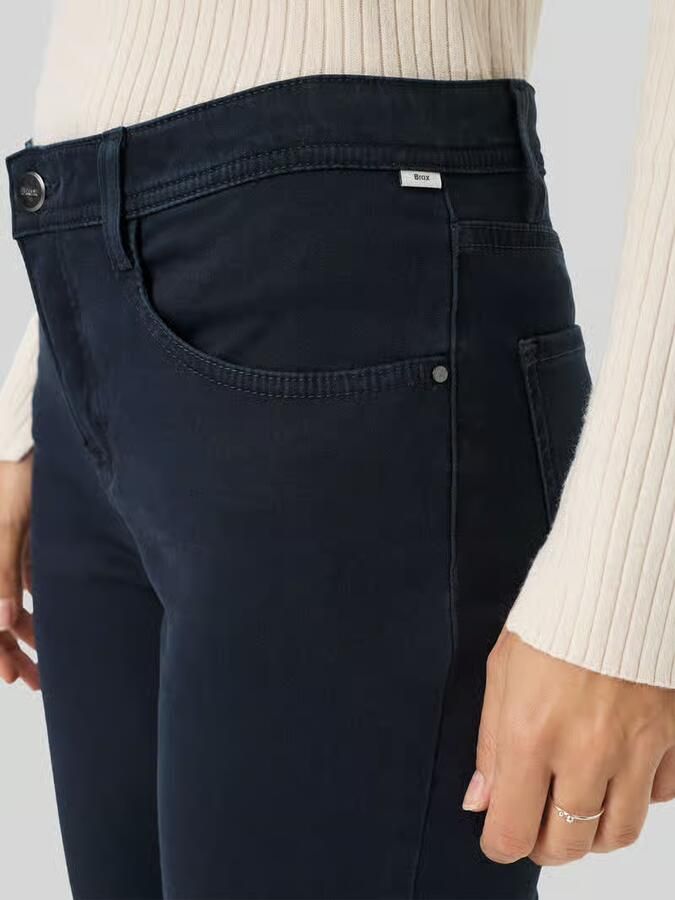 BRAX Body fit recht broek van lyocell-mix met aandeel van modal en katoen model 'CAROLA'