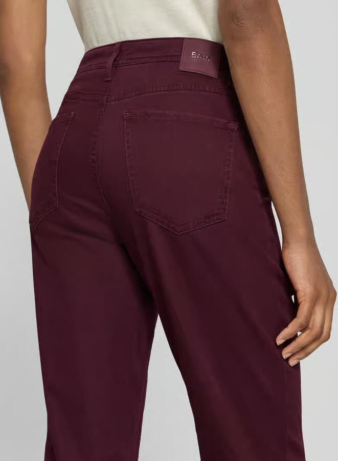 BRAX Body fit recht broek van lyocell-mix met aandeel van modal en katoen model 'CAROLA' - Foto 2