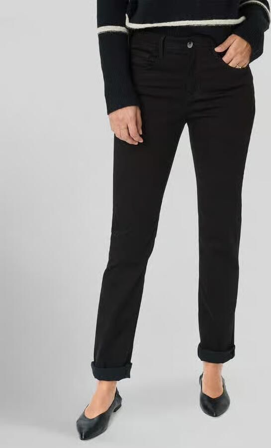 BRAX Body fit recht broek van lyocell-mix met aandeel van modal en katoen model 'CAROLA' - Foto 4