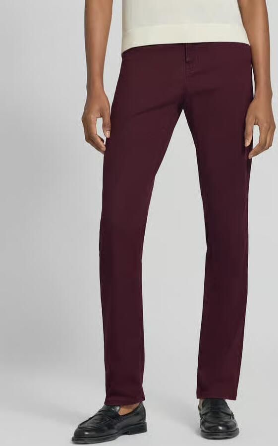 BRAX Body fit recht broek van lyocell-mix met aandeel van modal en katoen model 'CAROLA' - Foto 2