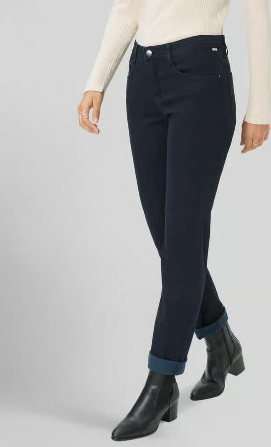 BRAX Body fit recht broek van lyocell-mix met aandeel van modal en katoen model 'CAROLA' - Foto 2