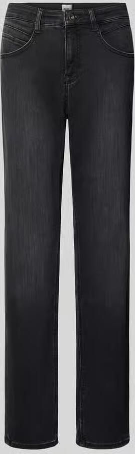 BRAX Bootcut jeans met dark wash model 'CAROLA'