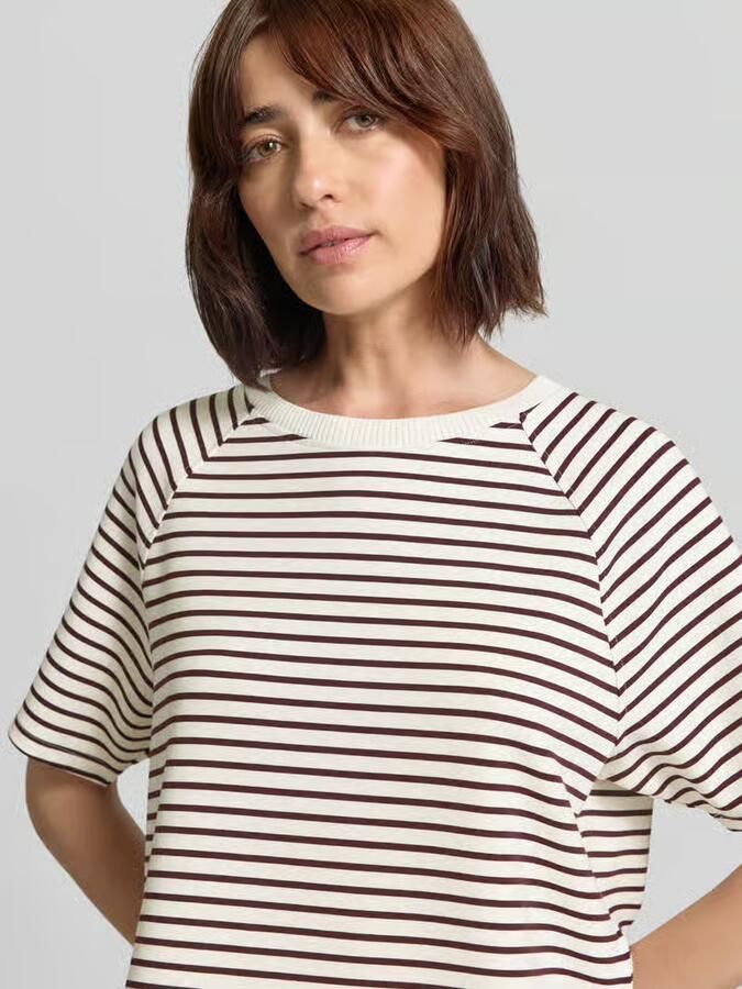 BRAX Boxy fit sweatshirt van viscosemix model 'Bailee.S' - Foto 2