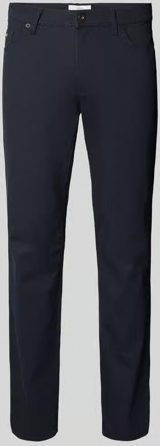 Brax Straight Fit-broek model Cadiz Van Feel Good blauw