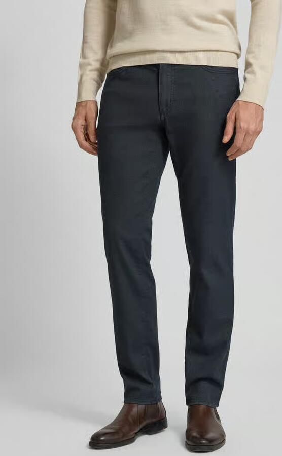 BRAX Style Cadiz Heren Straight Fit Five-Pocket Broek Blue Heren - Foto 2