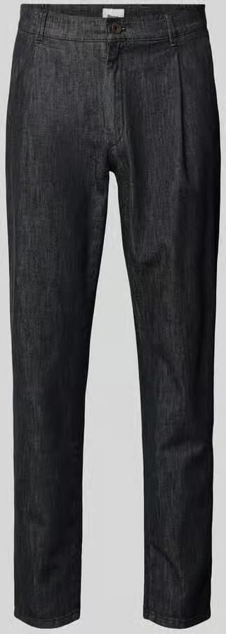 BRAX comfort fit broek in denimlook model 'Tino' - Foto 2