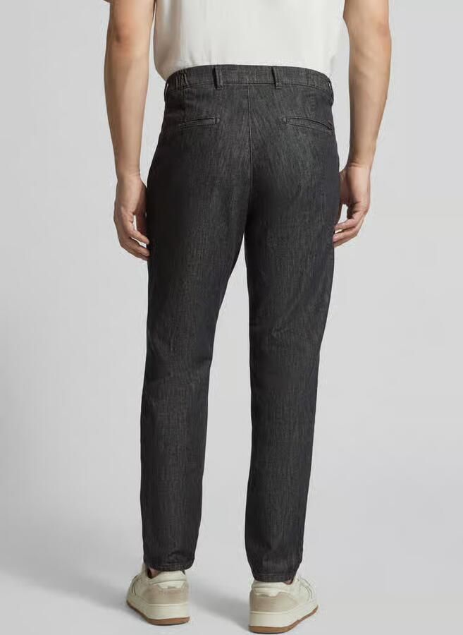 BRAX comfort fit broek in denimlook model 'Tino' - Foto 2
