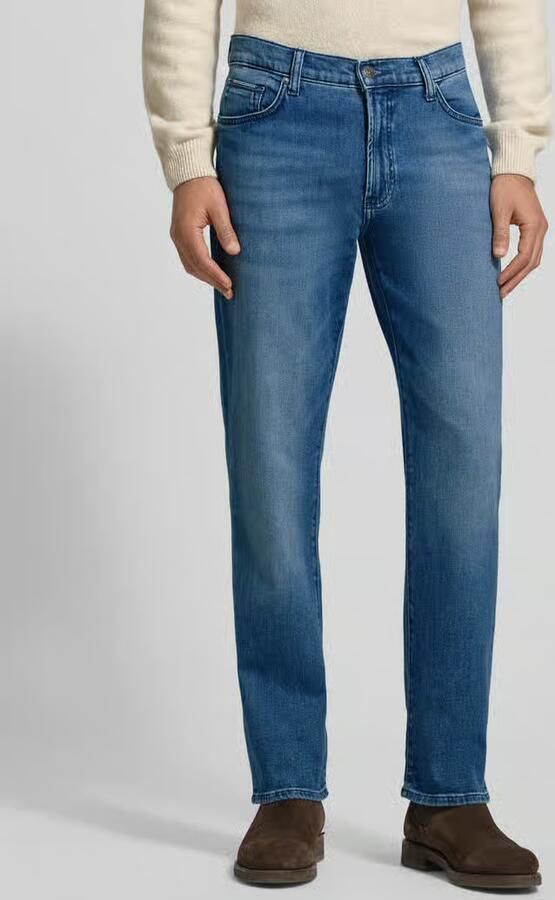 BRAX Comfort Fit jeans met steekzakken model 'Clint' - Foto 2
