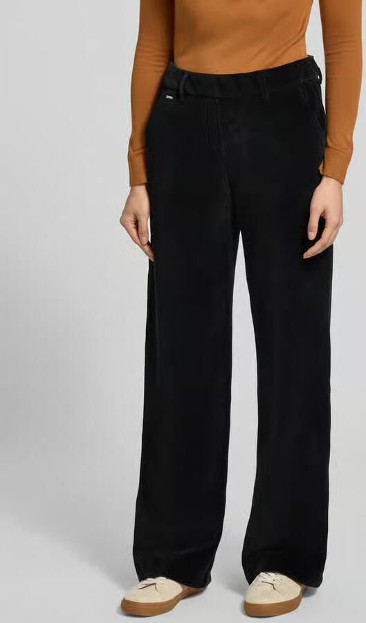 BRAX Corduroy broek met elastische band en steekzakken model 'MAINE' - Foto 2