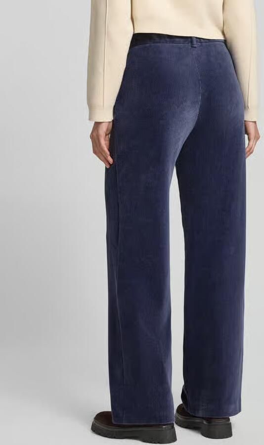 BRAX Corduroy broek met elastische band en steekzakken model 'MAINE'