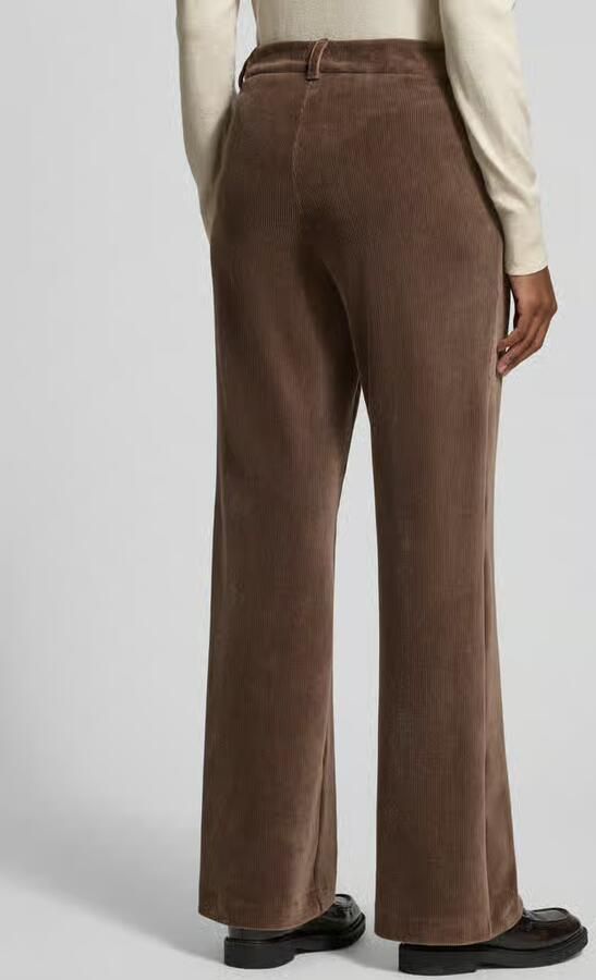 BRAX Corduroy broek met elastische band en steekzakken model 'MAINE'