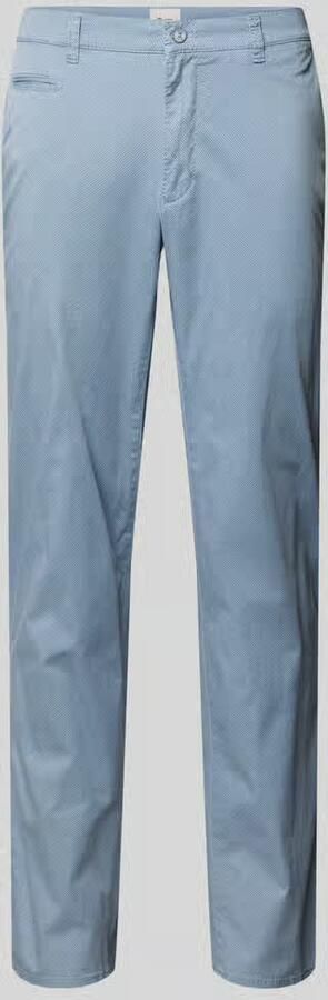 BRAX Fijn gestructureerde broek model 'Fabio'