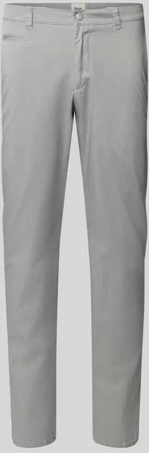 BRAX Fijn gestructureerde broek model 'Fabio'