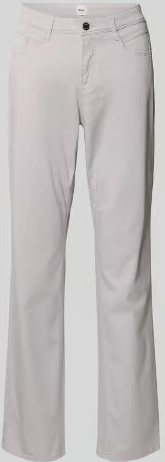 BRAX Flared fit stoffen broek met lyocell model 'Carola'