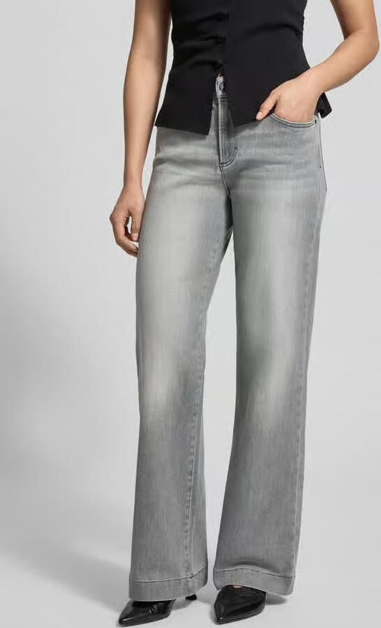 BRAX Flared jeans met elastische band model 'MAINE' - Foto 3