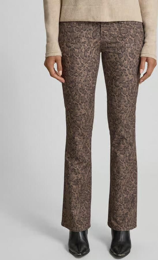 BRAX Flared stoffen broek met achterzakken model 'SHAKIRA' - Foto 2