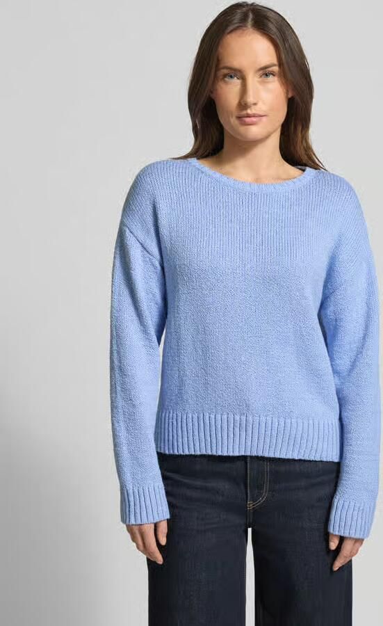 BRAX Gebreide pullover met geribde boorden Model 'LISA' - Foto 4