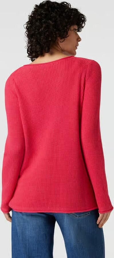 BRAX Gebreide pullover met labeldetail model 'STYLE.LESLEY'