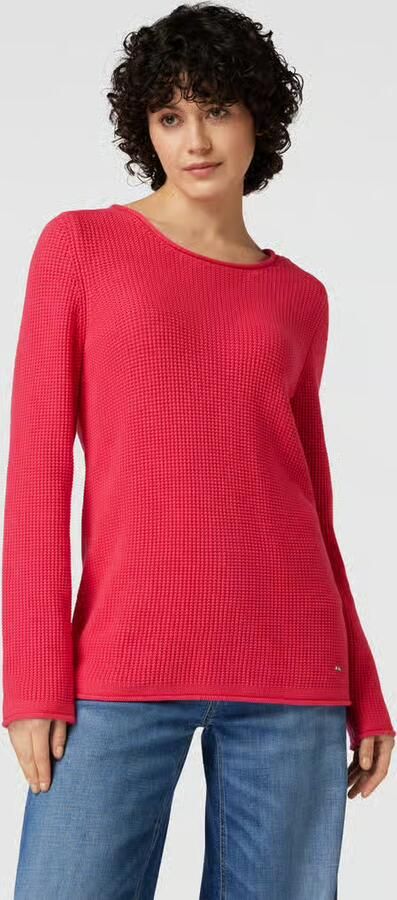 BRAX Gebreide pullover met labeldetail model 'STYLE.LESLEY' - Foto 2