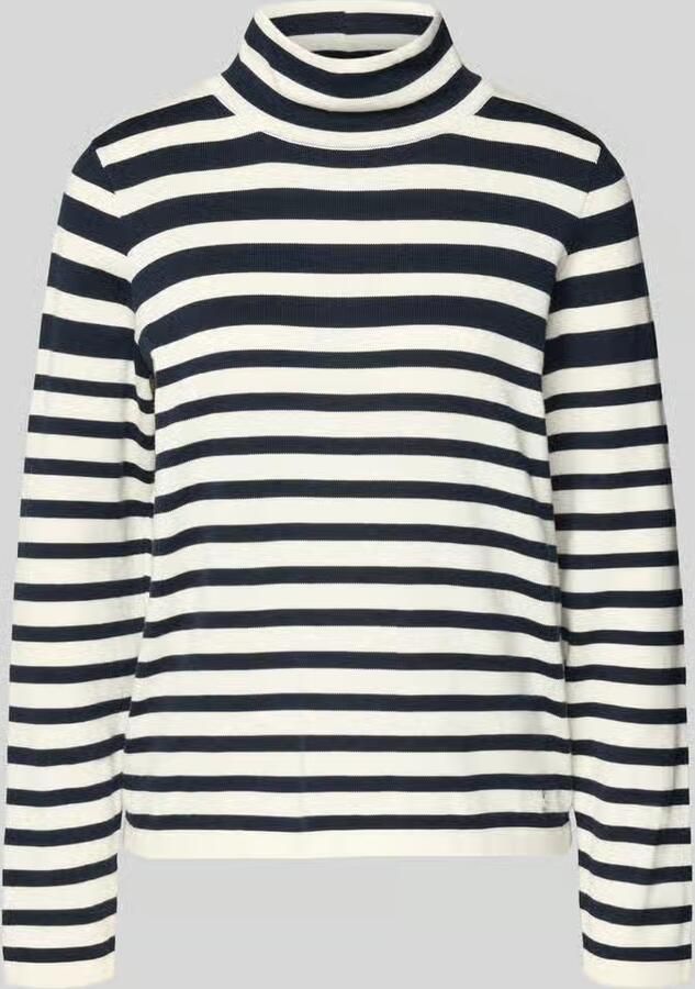 BRAX Gebreide pullover met opstaande kraag model 'LESLEY'