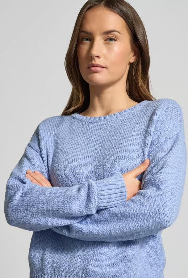 BRAX Gebreide pullover met ribboorden model 'LISA' - Foto 2