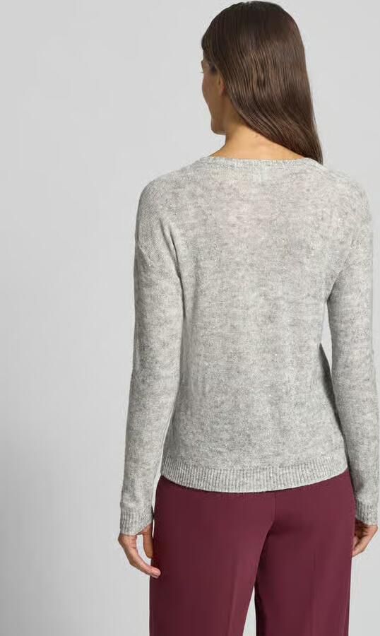 BRAX Gebreide pullover van wolmix met pailletten model 'Lesley'