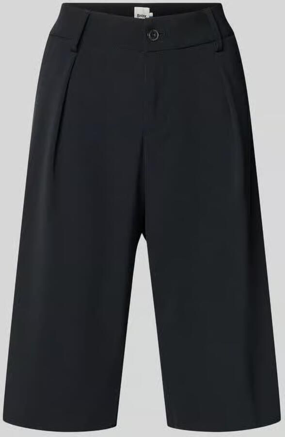 BRAX Loose fit bermuda s met Knoopsluiting Model 'MILLA'