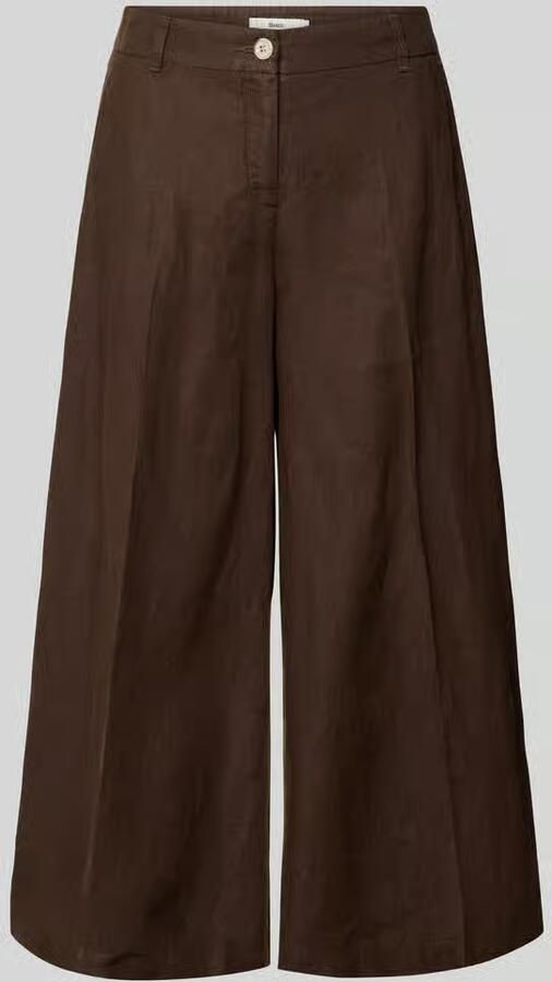 BRAX loose fit linnenbroek met elastische band model 'MELLI' - Foto 2