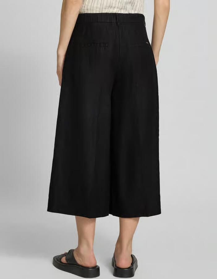 BRAX loose fit linnenbroek met elastische band model 'MELLI'