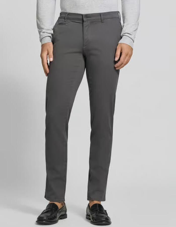 BRAX modern fit chino van katoenmix model 'Fabio' - Foto 2