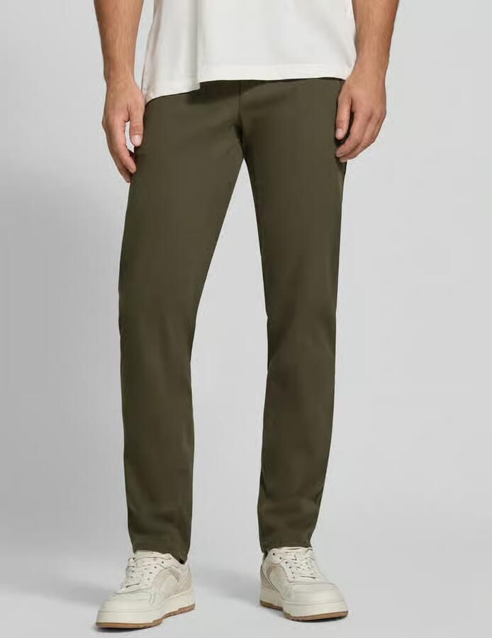 BRAX modern fit chino van katoenmix model 'Fabio' - Foto 2