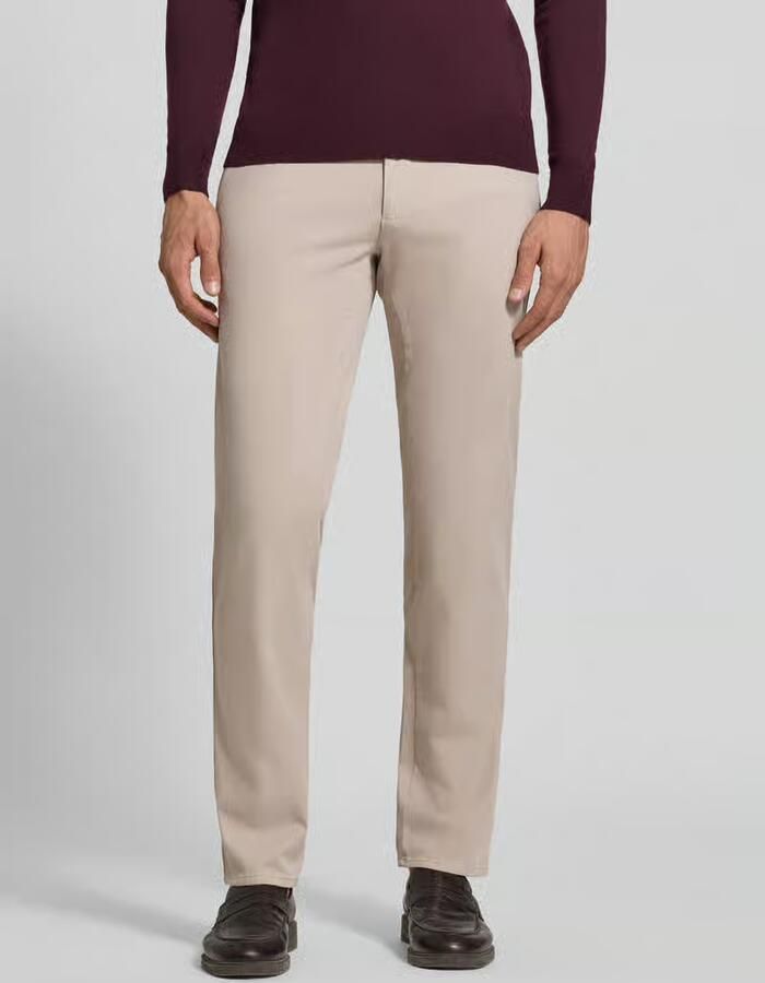 BRAX modern fit chino van katoenmix model 'Fabio' - Foto 2