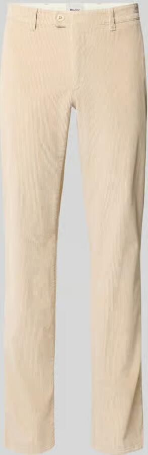 BRAX modern fit corduroy broek van katoenmix model 'Fabio'