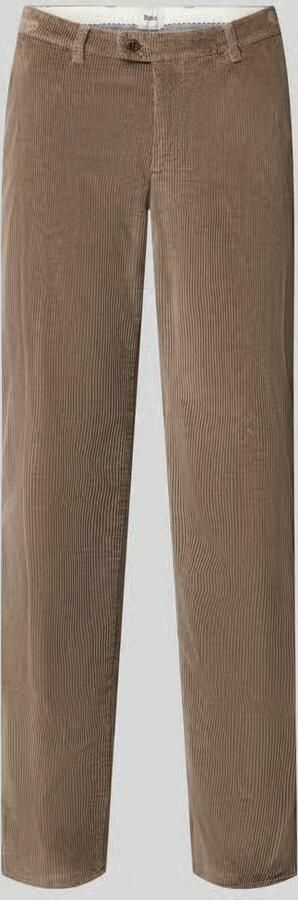 BRAX modern fit corduroy broek van katoenmix model 'Fabio'