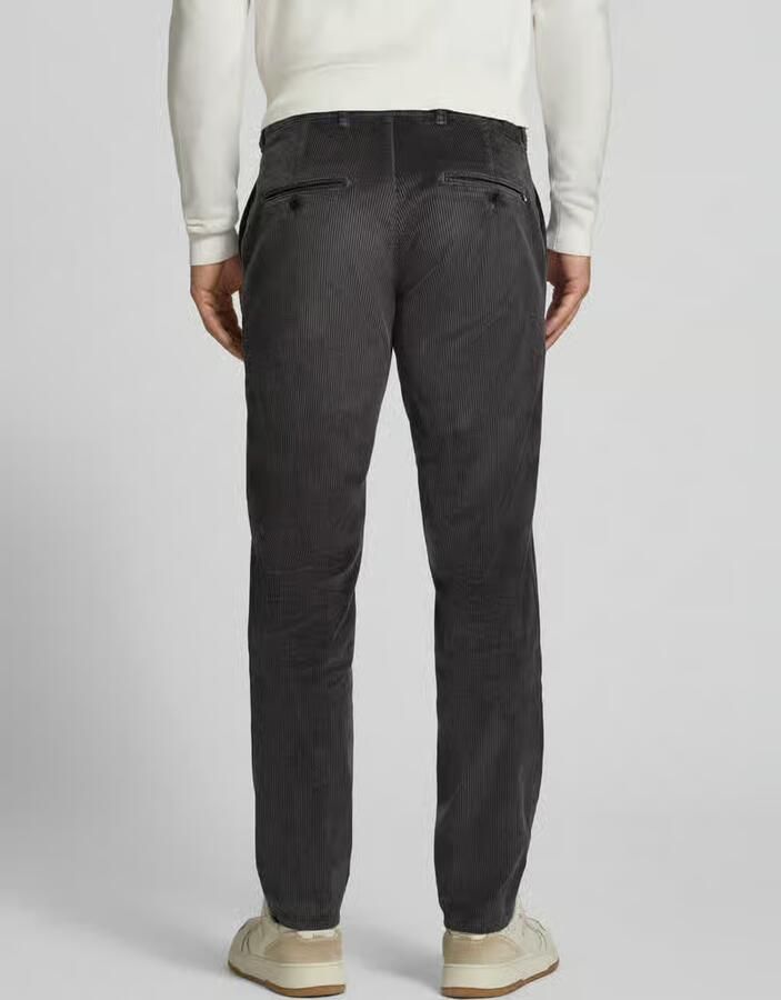 BRAX modern fit corduroy broek van katoenmix model 'Fabio' - Foto 2