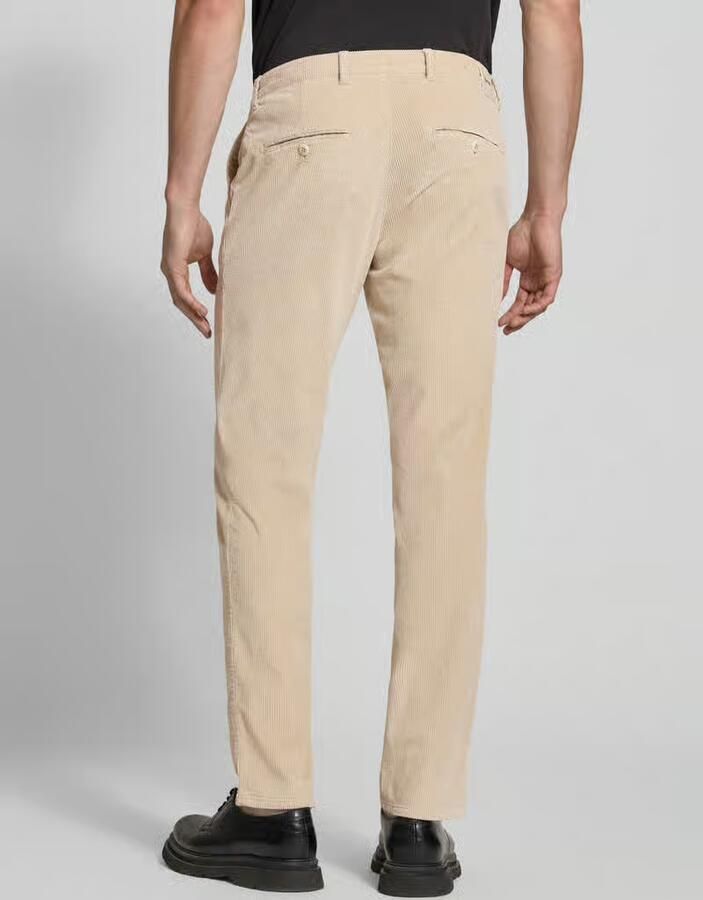 BRAX modern fit corduroy broek van katoenmix model 'Fabio' - Foto 2